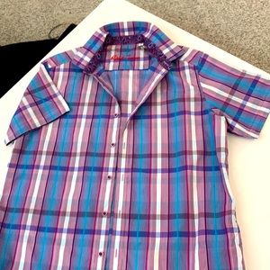 Men’s short sleeve Robert Graham shirt size L